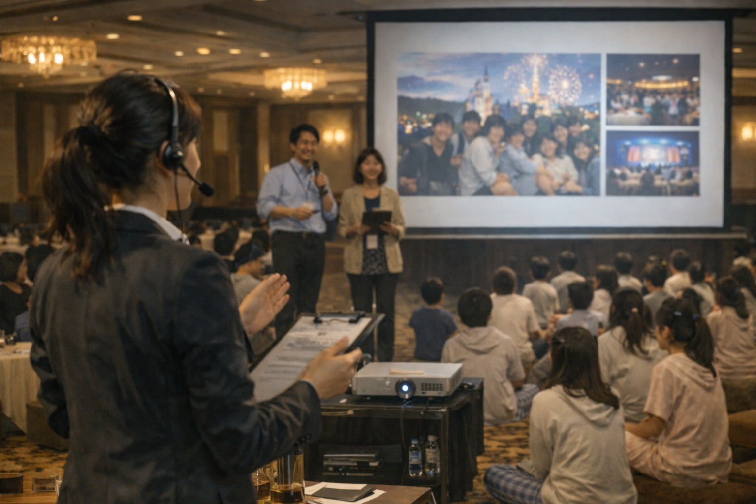 設営・撤収・動線管理