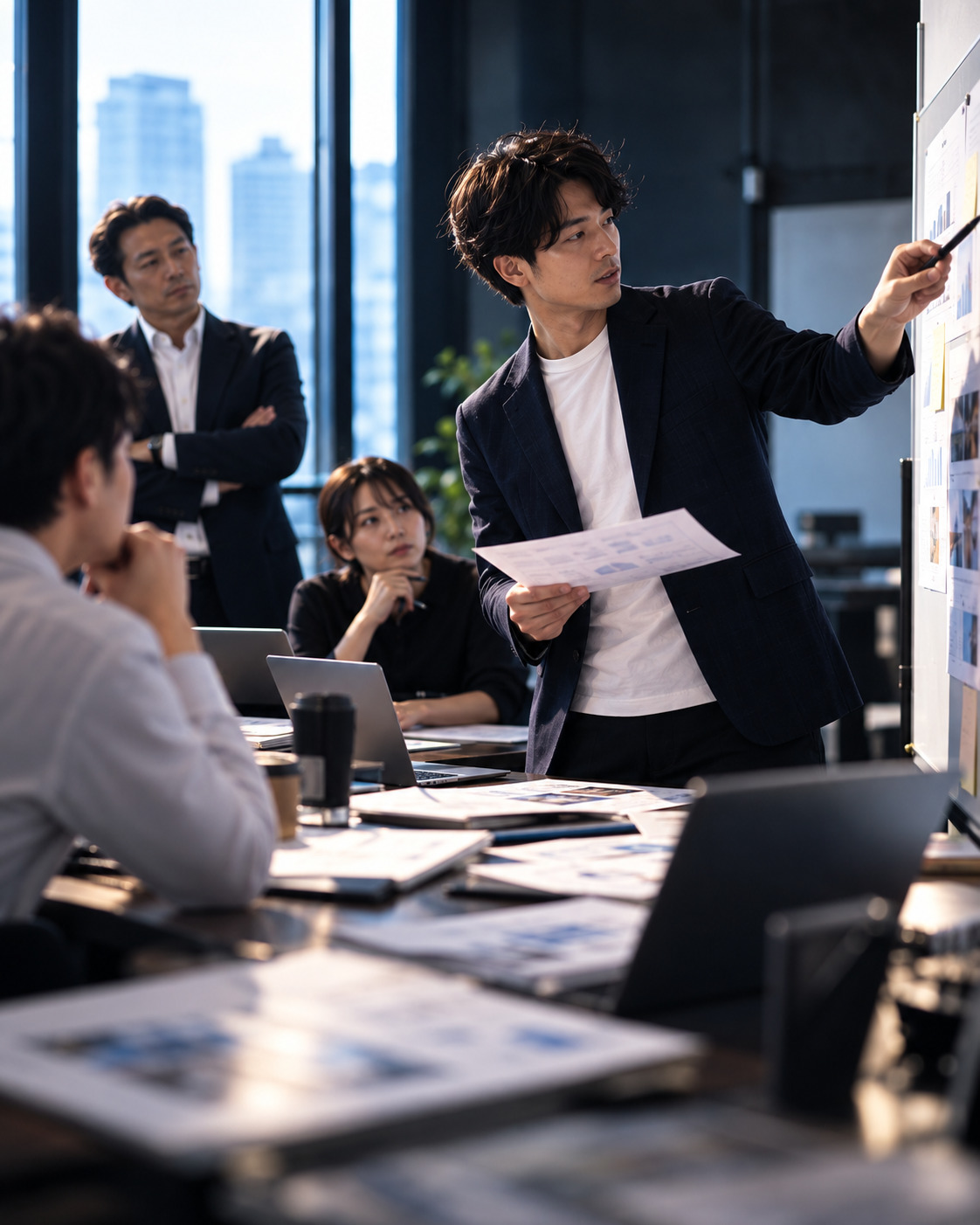 社員が主体となっている実際のCAZ写真